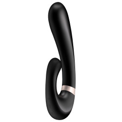 Satisfyer Stimulateur Point G connecté Heat Wave Satisfyer 14 x 3.5cm Noir
